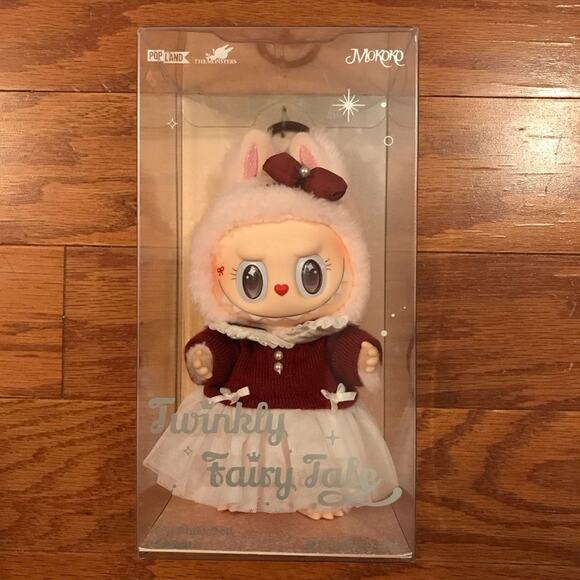 Pop Mart Labubu The Monsters Mokoko Twinkly Fairy Tale (Pop  POP MART Labubu Mokoko Twinkly Fairy Tale Plush Doll pendant